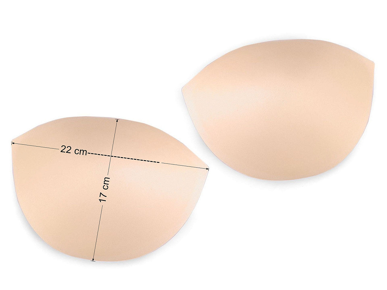 Coussinets de soutien-gorge pour maillots de bain/corsets, taille 42