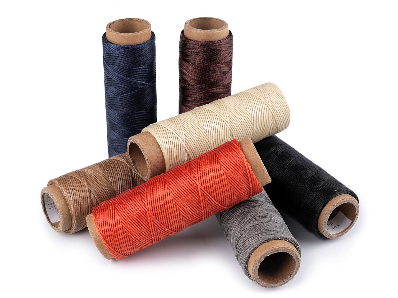 Fil polyester ciré, largeur 1 mm - 1pc