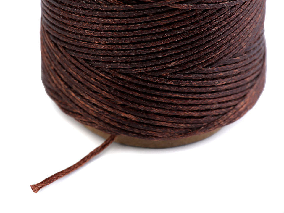 Fil polyester ciré, largeur 1 mm - 1pc