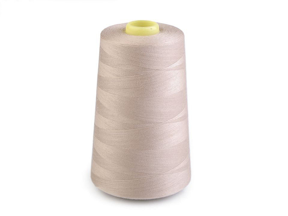 Fil polyester polyester 40/2 pour surjeteuse 5000 m