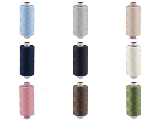 Fils polyester Aspo, 1000 m, Amann