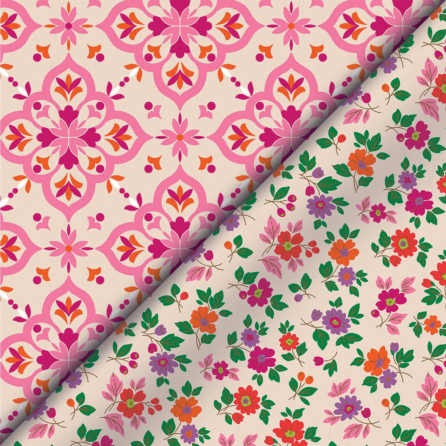 Double gaze matelassée double face Oekotex