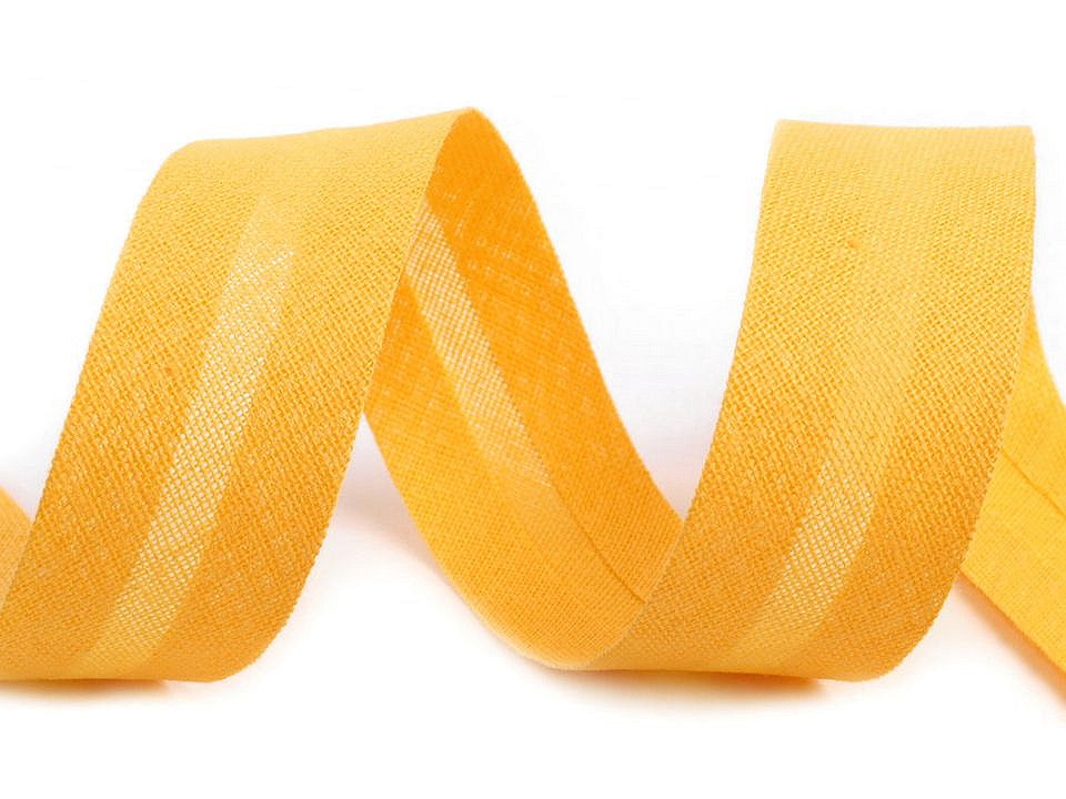 Biais simple en coton,largeur 20 mm - 25m