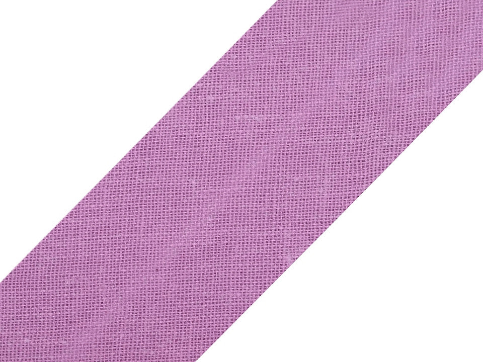 Biais simple en coton,largeur 20 mm - 25m