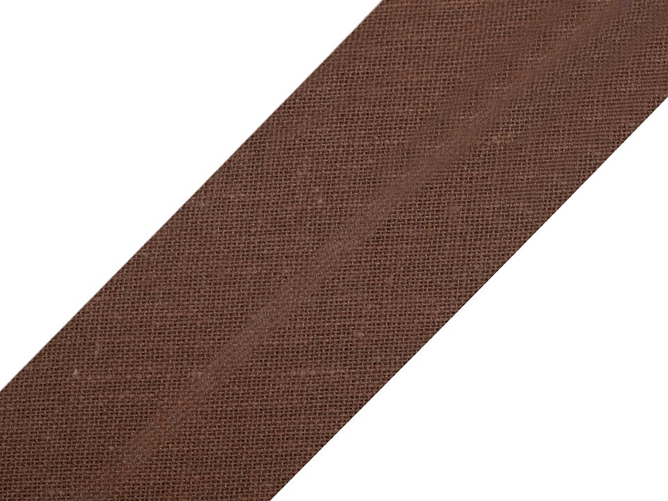 Biais coton uni 30 mm (par rouleau de 25m)