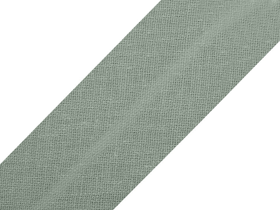 Biais coton uni 30 mm (par rouleau de 25m)