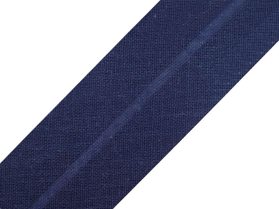 Biais coton uni 30 mm (par rouleau de 25m)