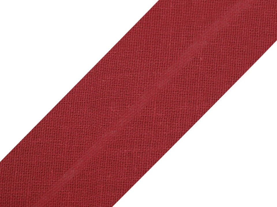 Biais coton uni 30 mm (par rouleau de 25m)