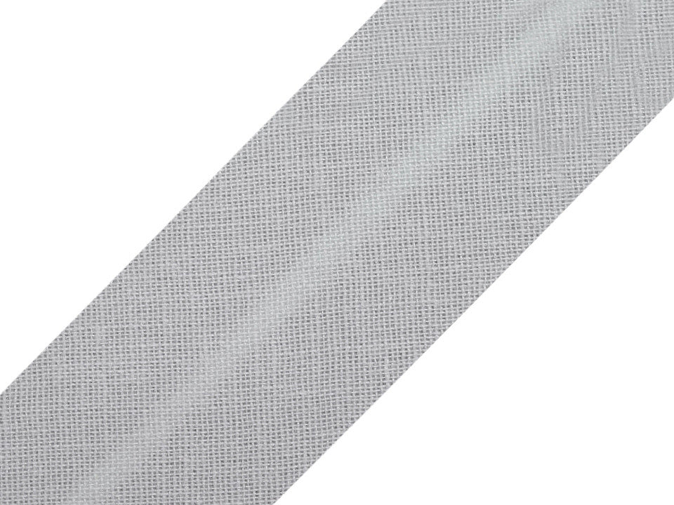 Biais coton uni 30 mm (par rouleau de 25m)