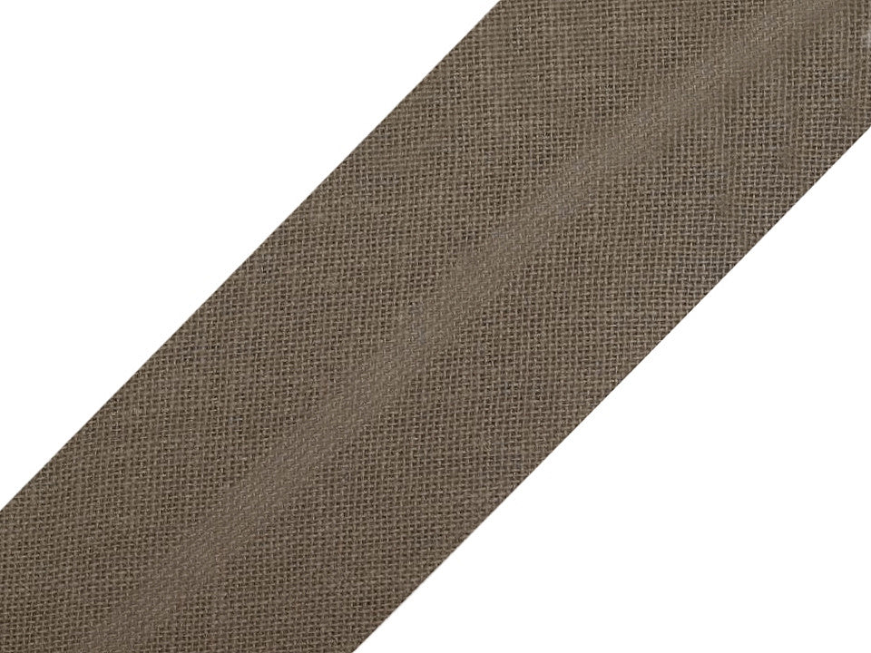 Biais coton uni 30 mm (par rouleau de 25m)