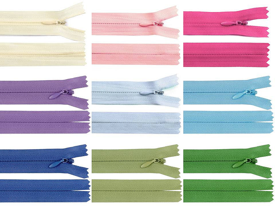 FAG invisible No 3, longueur 25 cm