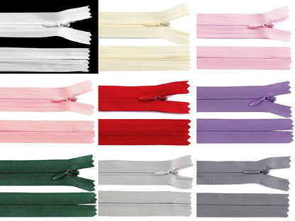Fermeture à glissière invisible No 3, longueur 35 cm