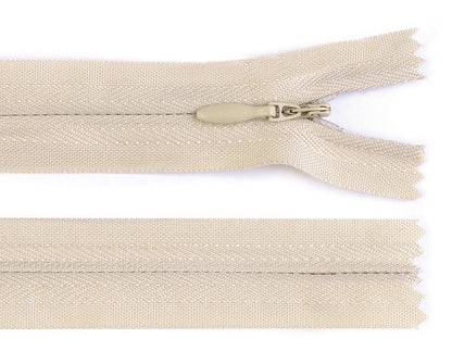 Fermeture à glissière invisible No 3, longueur 35 cm