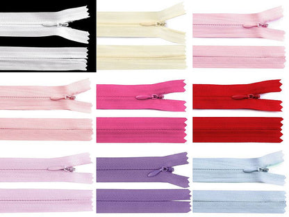 Fermeture à glissière invisible No 3, longueur 50 cm