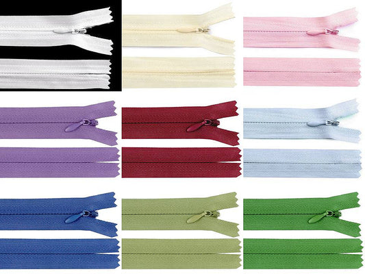 Fermeture à glissière invisible No 3, longueur 60 cm