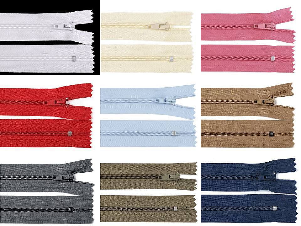 FAG en nylon No 3, longueur 12 cm, verrouillage automatique