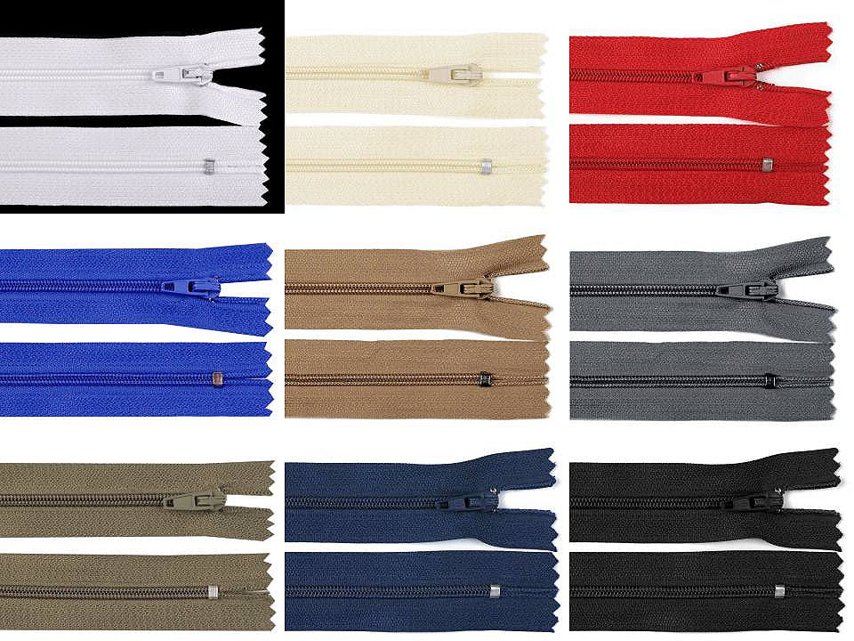 FAG en nylon No 3, longueur 14 cm, verrouillage automatique