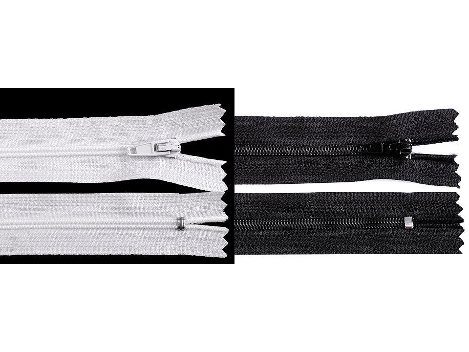 FAG en nylon No 3, longueur 18 cm, verrouillage automatique