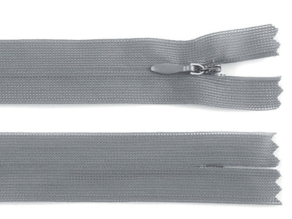 Fermeture à glissière invisible en nylon No 3, longueur 50 cm, Dederon