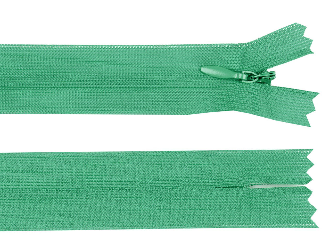 Fermeture à glissière invisible en nylon No 3, longueur 35 cm, Dederon