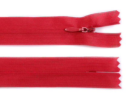 Fermeture à glissière invisible en nylon No 3, longueur 35 cm, Dederon