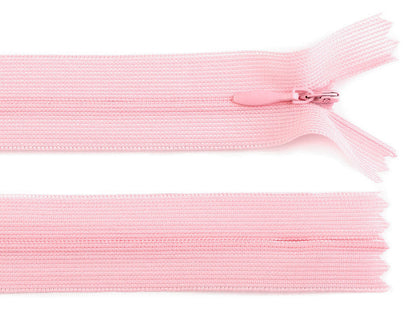 Fermeture à glissière invisible en nylon No 3, longueur 35 cm, Dederon