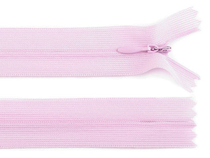 Fermeture à glissière invisible en nylon No 3, longueur 35 cm, Dederon
