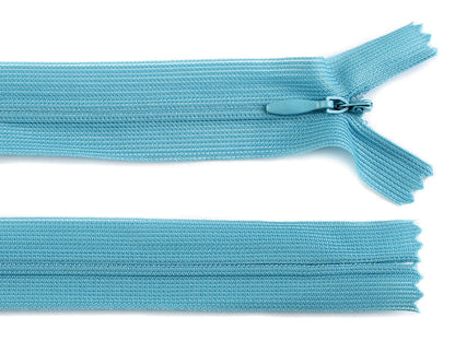 Fermeture à glissière invisible en nylon No 3, longueur 35 cm, Dederon