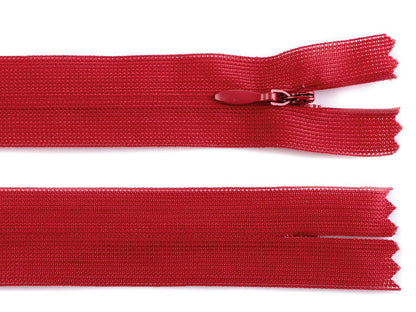 Fermeture à glissière invisible en nylon No 3, longueur 35 cm, Dederon