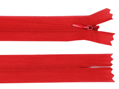 Fermeture à glissière invisible en nylon No 3, longueur 65 cm, Dederon