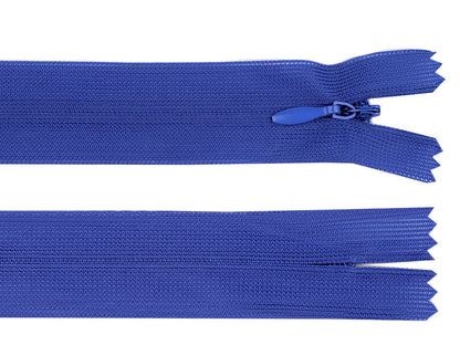 Fermeture à glissière invisible en nylon No 3, longueur 65 cm, Dederon