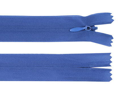 Fermeture à glissière invisible en nylon No 3, longueur 30 cm, Dederon