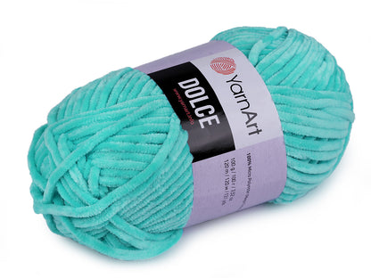 Fil à tricoter chenille YarnArt Dolce, 100 g