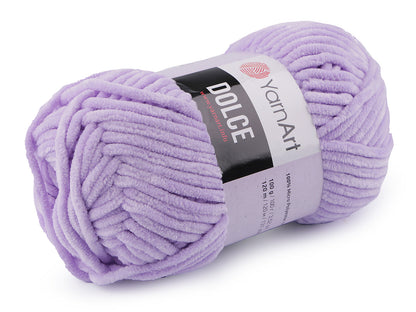Fil à tricoter chenille YarnArt Dolce, 100 g