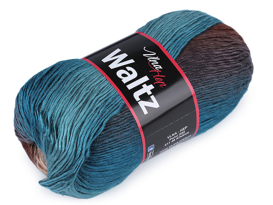 Fil à tricoter Waltz, 100 g - 1pc