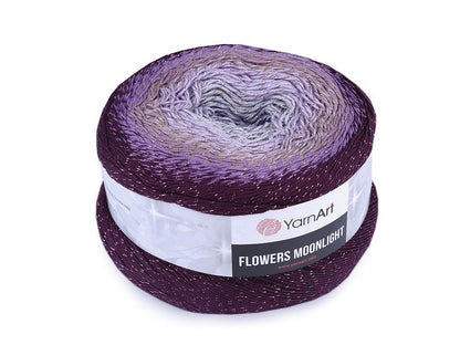 Fil à tricoter Flowers Moonlight, 260 g