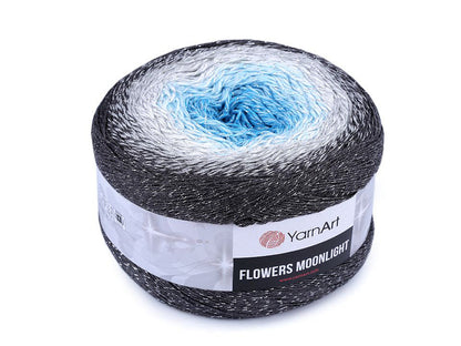 Fil à tricoter Flowers Moonlight, 260 g