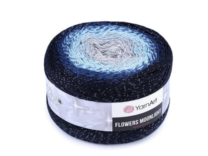 Fil à tricoter Flowers Moonlight, 260 g