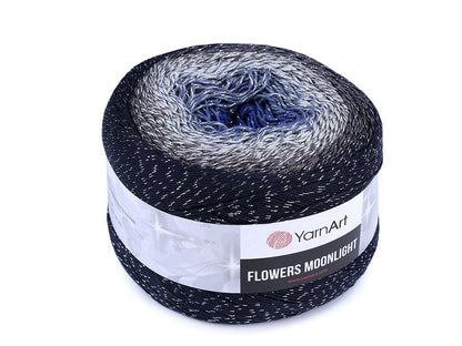 Fil à tricoter Flowers Moonlight, 260 g
