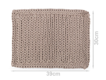 Corde Macramé pour tricot, 5 mm, 500 g torsadée