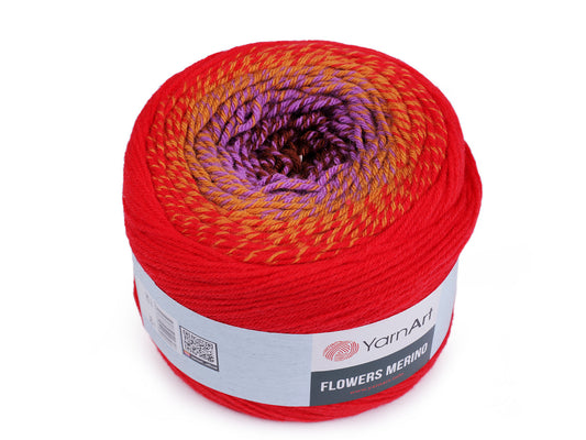 Fil à tricoter Flowers , 225 g