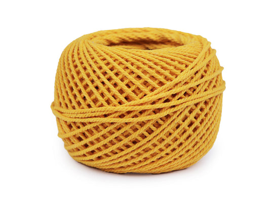 Fil de coton macramé, 40 g, peigné