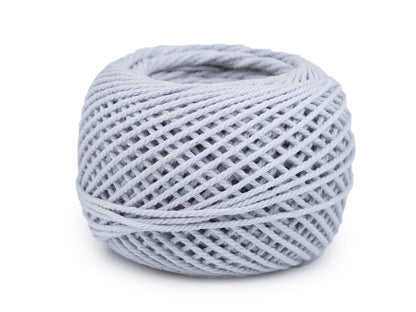 Fil de coton macramé, 40 g, peigné