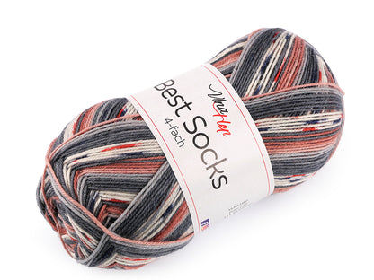 Laine à chaussettes autorayante Best Socks, 100 g
