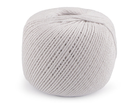 Fil de coton pour macramé, Ø 2 mm, torsadé