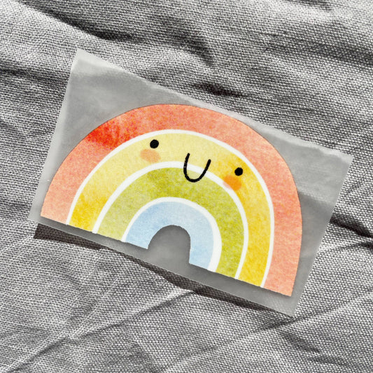 Hannahs Firlefanz - Image à repasser arc-en-ciel, écusson pour enfants, idée cadeau