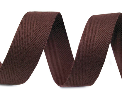 Ruban sergé à chevrons Oekotex 20 mm