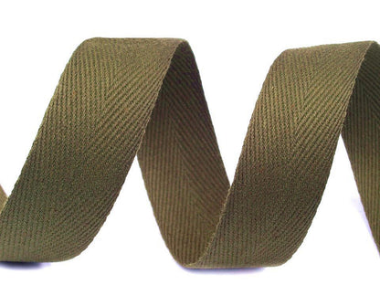 Ruban sergé à chevrons Oekotex 20 mm