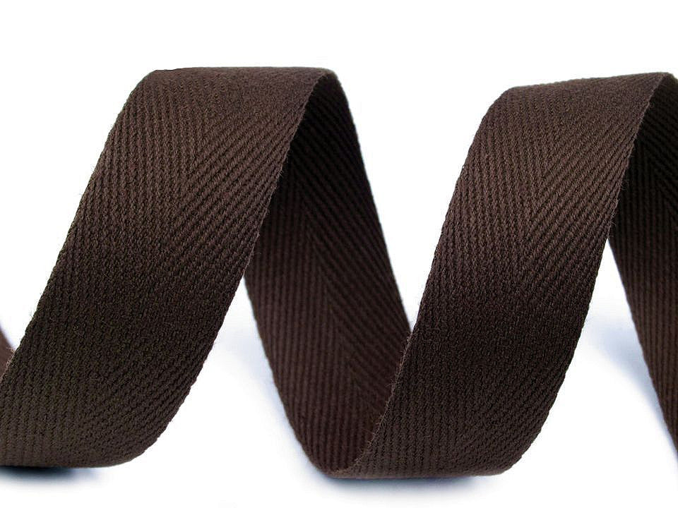 Ruban sergé à chevrons largeur 25 mm