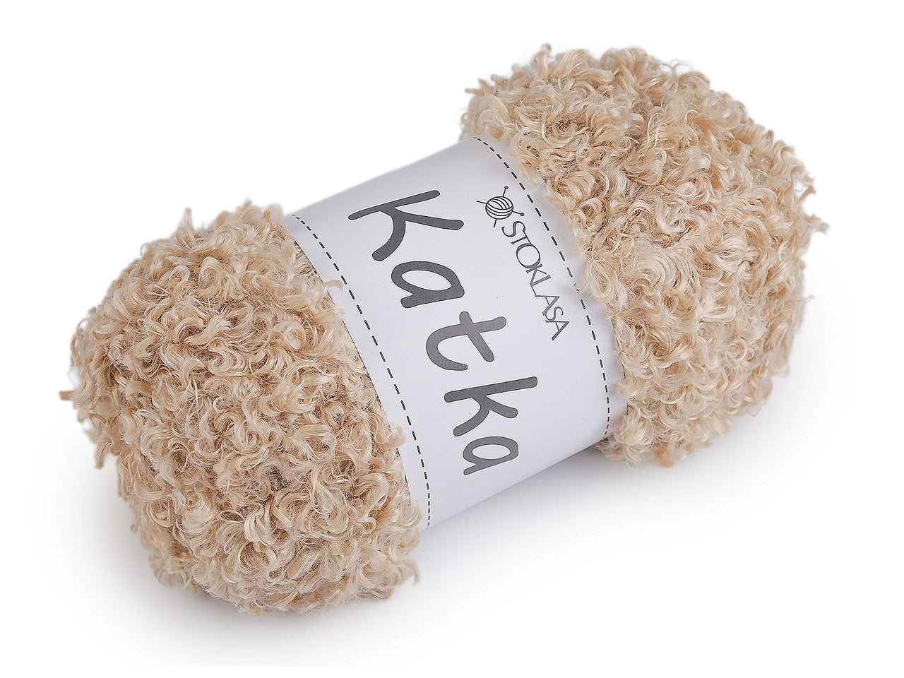 Pelote de laine bouclée Katka, 100 g